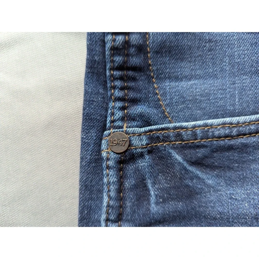 Wrangler Retro 47 Slim Boot Cut Jeans Mens 36 X 30 Western Cowboy Medium Wash